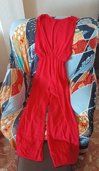 Mono rojo elegante