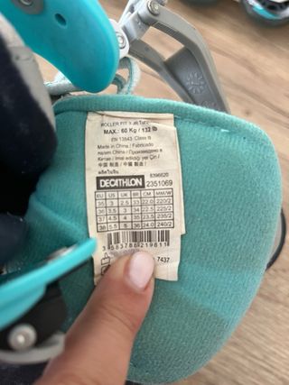 Patines en línea para niños y niñas. tallas 35-38