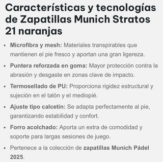 Zapatillas Padel Munich Stratos21