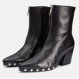 Botines VIENTY tachuelas negros
