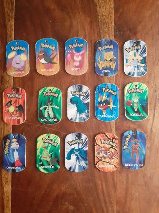 Tazos Metal Pokémon 2006