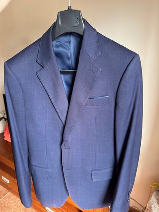 Traje Azul Marino Corte Inglés Talla M