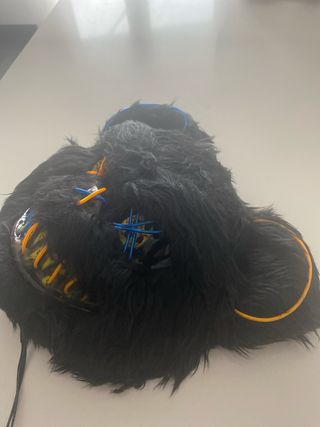 Mascara Halloween Oso Negro LED