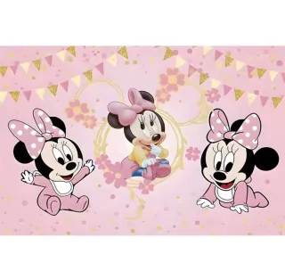 Telón de Cumpleaños Minnie Bebé