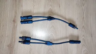 Conectores Solares y Adaptador Rama