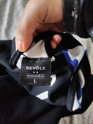Mono Revolk negro multicolor MUI elástico elegante