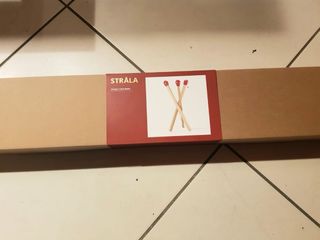 Lampada a fiammifero IKEA Strala Lukas Bazle
