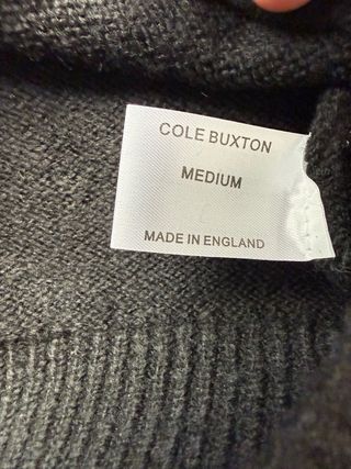Jersey Cole Buxton CB Negro