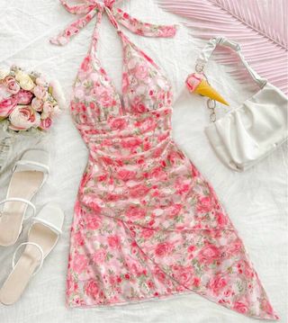 Vestido floral Shein