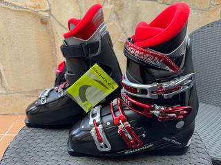Botas Esquí Salomon 27.5 (42.5 EU) Nuevas y funda