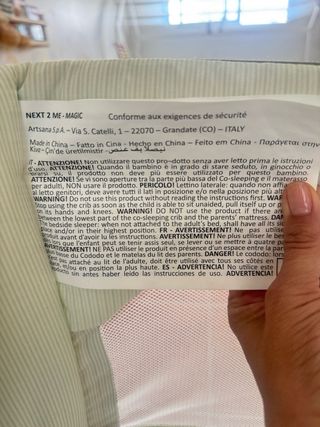 Cuna Chicco Next2Me Magic – Co-sleeping / Colecho