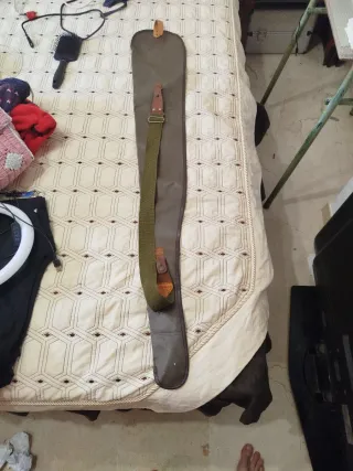 Funda de escopeta de cuero