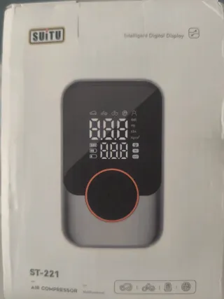 Inflador Portátil Digital ST-221
