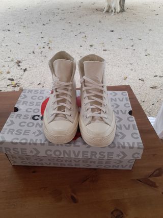 Botas Converse All Star Corazón Rojo