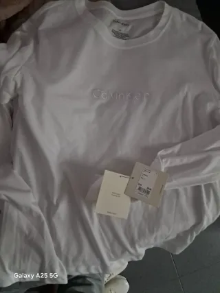 Camiseta Calvin Klein Blanca Talla L