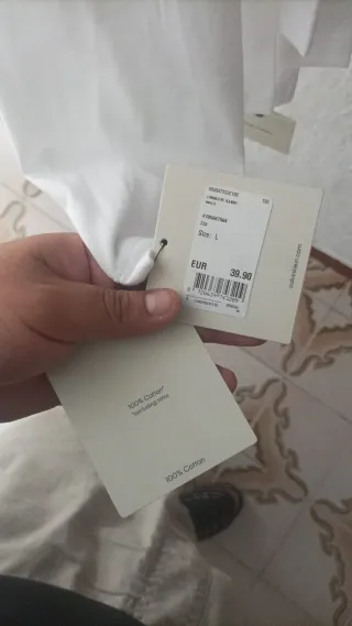 Camiseta Calvin Klein Blanca Talla L
