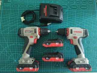 Taladro Atornillador Crown 16V