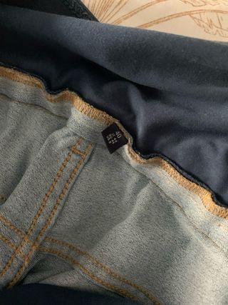 Pantalones premamá elásticos vaqueros
