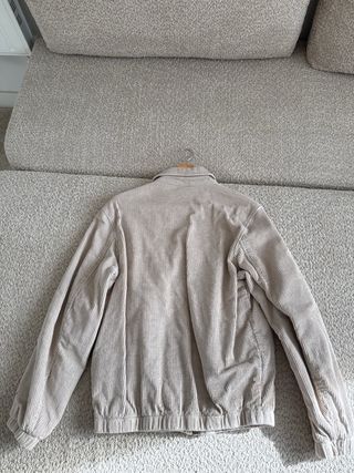 Chaqueta pana beige hombre Talla S