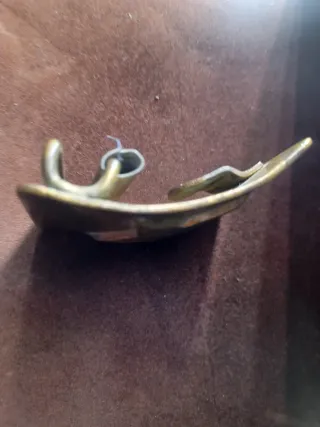Hebilla Unión Soviética Estrella Martillo Hoz