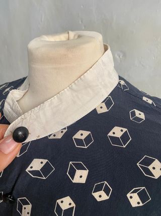 Abito chemisier seta sartoria VINTAGE