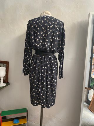 Abito chemisier seta sartoria VINTAGE