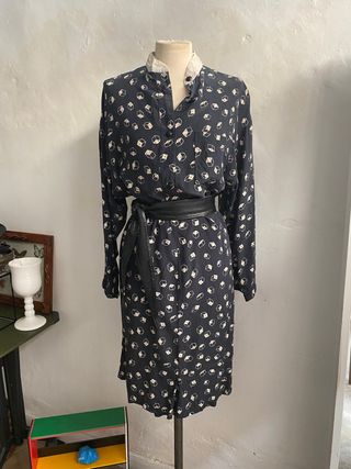 Abito chemisier seta sartoria VINTAGE