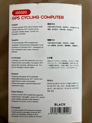 GPS iGS320 para Bicicleta