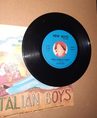 Vinile 45 giri Italian Boys - Ninna Nanna di Natal