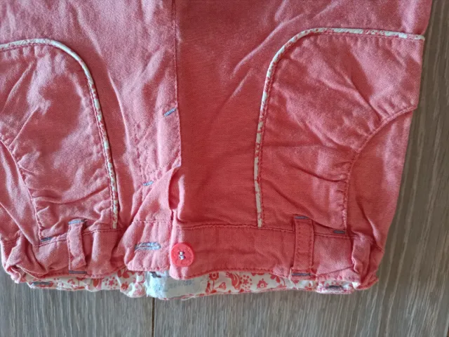 Pantalón fino coral