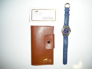 Reloj Lotus PARA NIÑO Azul con Correa de Piel Marr