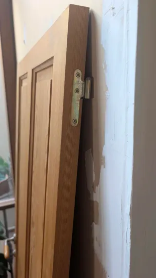 Puerta de interior de madera
