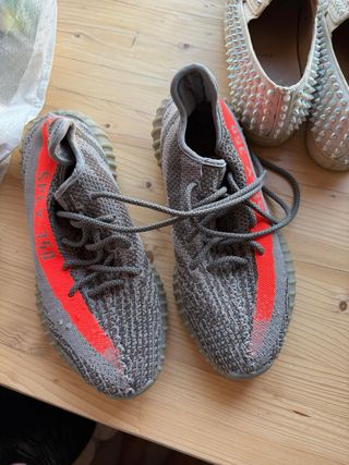 Adidas Yeezy Boost 350 V2 Gris Naranja