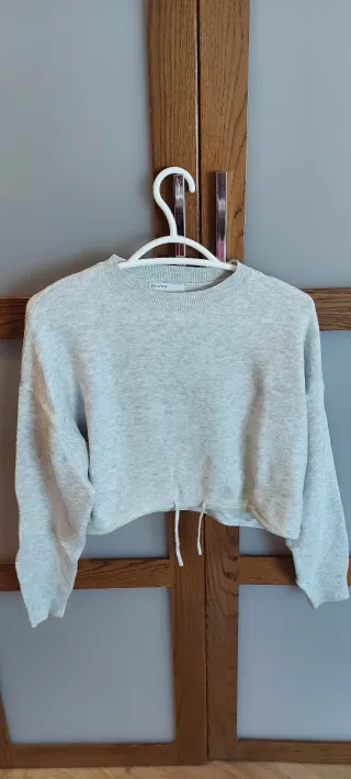 Jersey Bershka corto gris S