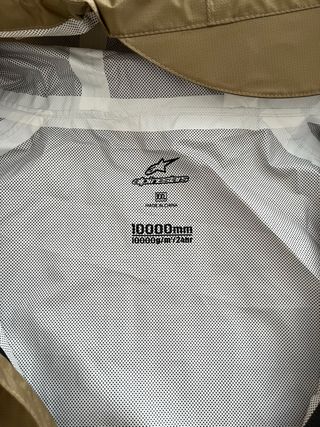 Chaqueta Impermeable Alpinestars Marrón