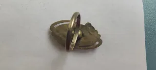 Anillo Plata Oro Azabache Talla 14-15