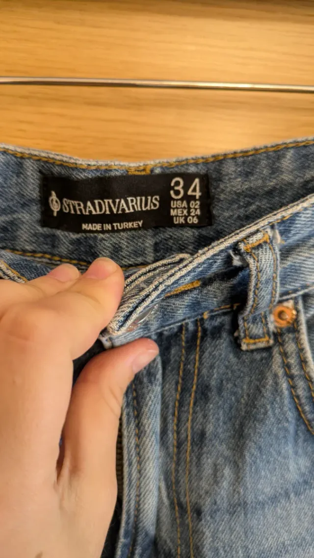 Pantalones cortos vaqueros azules