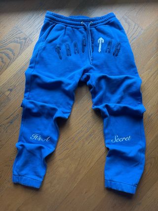 Trapstar Pantaloni Blu e Bianco