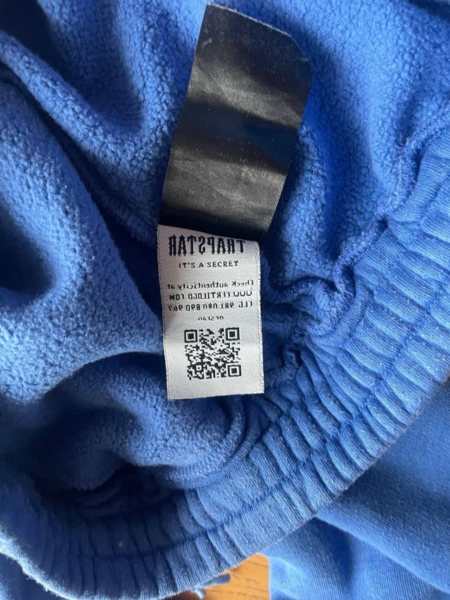 Trapstar Pantaloni Blu e Bianco