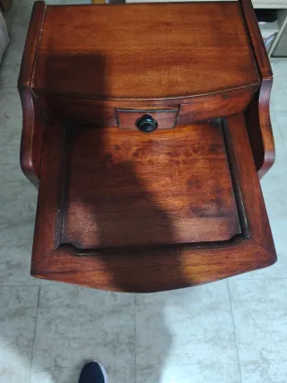 Mueble consola de madera