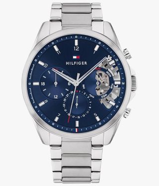 Reloj Tommy Hilfiger Azul y Plateado