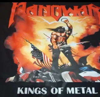 Camiseta Manowar Kings of Metal