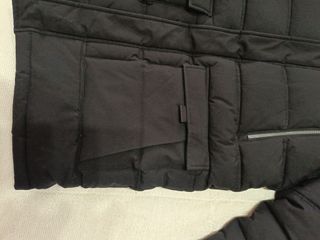 Abrigo acolchado JD negro