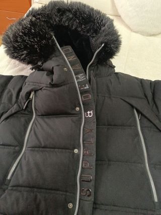 Abrigo acolchado JD negro
