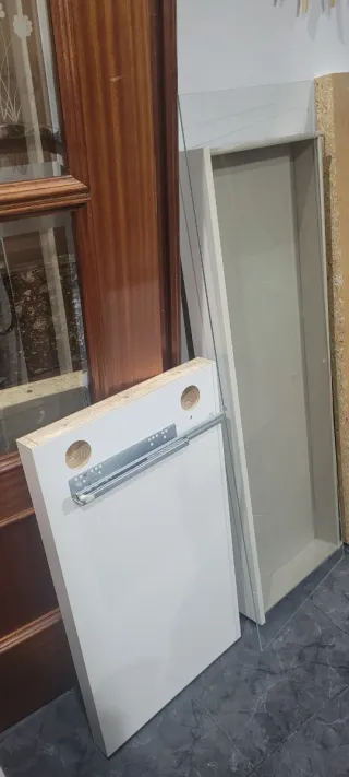 Tocador Mesa Ikea Blanco Cristal