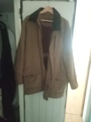 Chaqueta marrón hombre