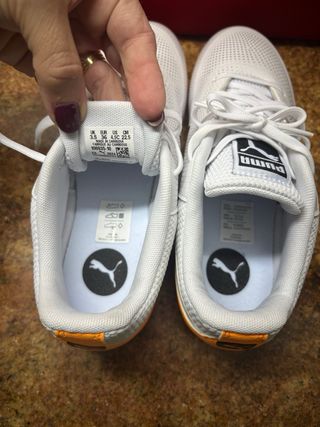 Zapatillas Puma Blancas Talla 36 Nuevas