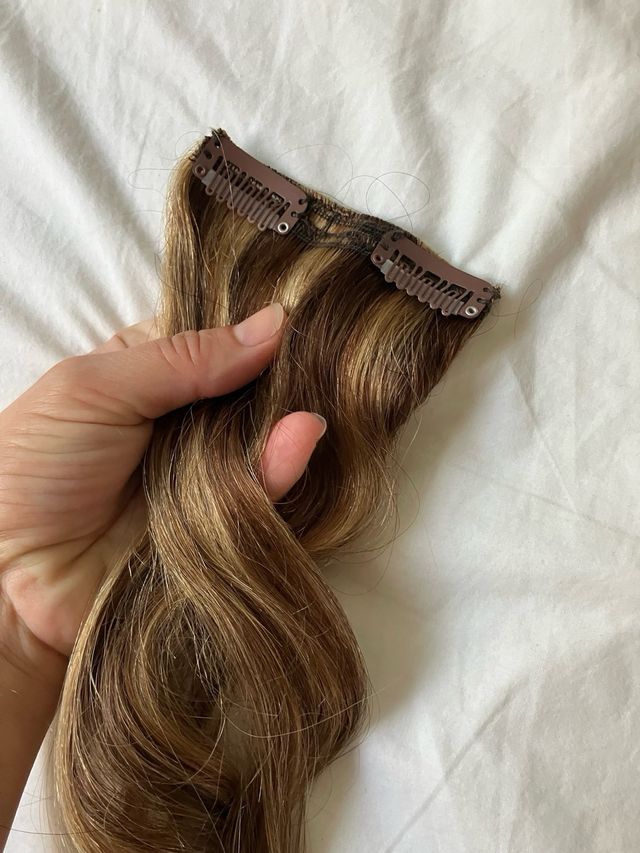 Extensiones pelo natural 8 cortinas Queen