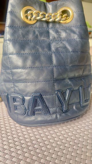 Bolso Bimba y Lola piel azul marino