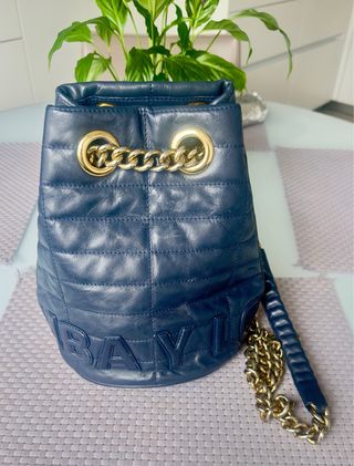 Bolso Bimba y Lola piel azul marino
